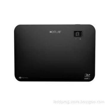 Black DLP RGB Remote Control LED Video Projector For Busine